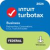 [Old Version] TurboTax Business 2024: Software, Federal Tax Return [PC Download]